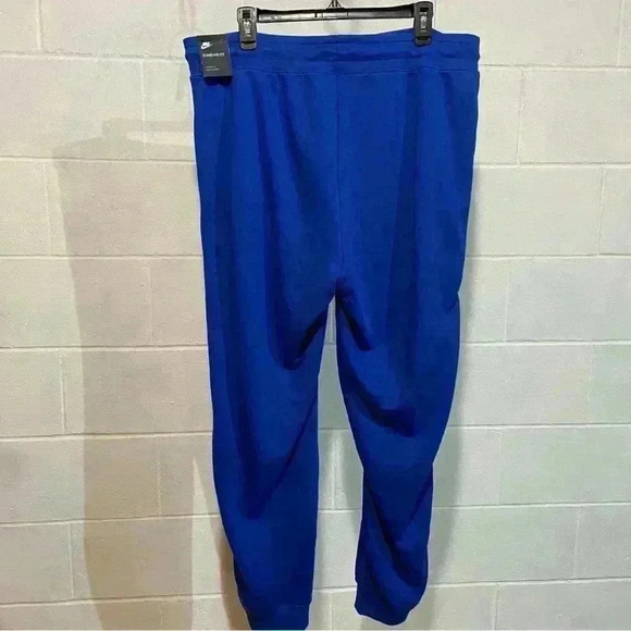 Nike Women's Plus Size Logo Side Stripe Joggers Sweatpants 1X Blue Pockets NWT - Picture 7 of 12